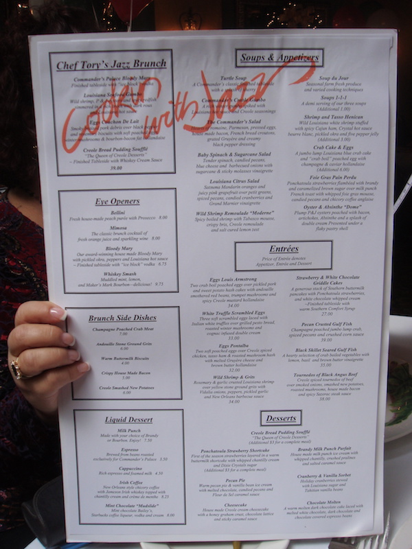 Hello From New Orleans, Commander's Palace, Lolly Brennan, Bloody Marys, Oysters, Jazz Brunch, RV, traveling