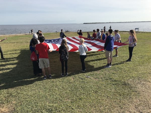 Flag Folding Ceremony