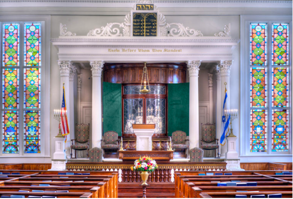 Sanctuary of a synagogue
