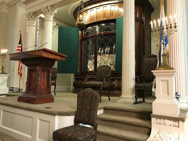 Bema at Kahal Kadosh Beth Elohim