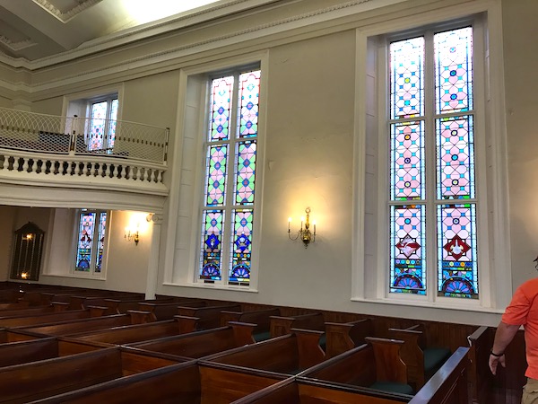 Stained Glass Windows in the Sanctuary