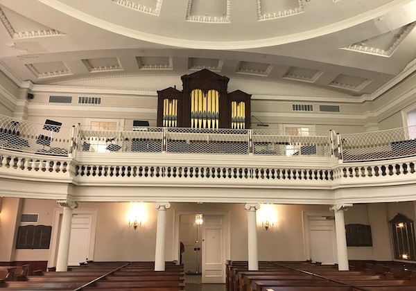 Organ Loft in the Sanctuary