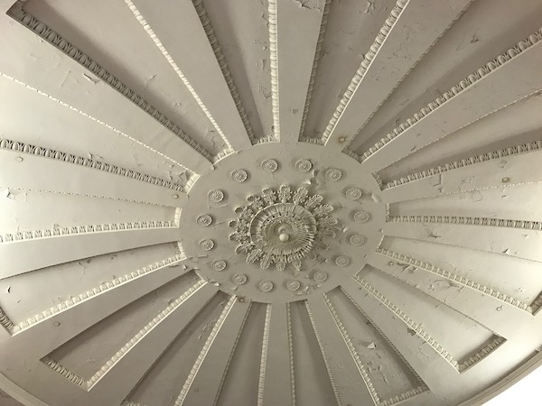 Aged, yet ageless, dome of the sanctuary at Kahal Kadosh Beth Elohim