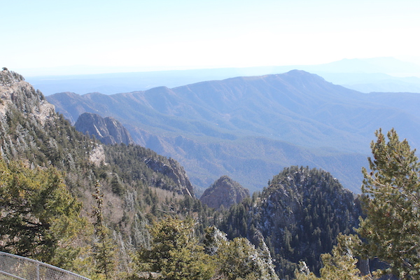 A mountain view