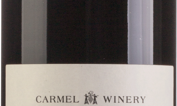 A bottle of red wine from Carmel Winery is one of the Perfect for Passover Wines.