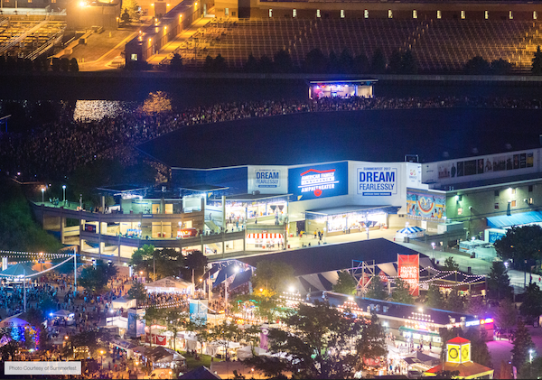 The venue at Milwaukee's Summerfest 2019