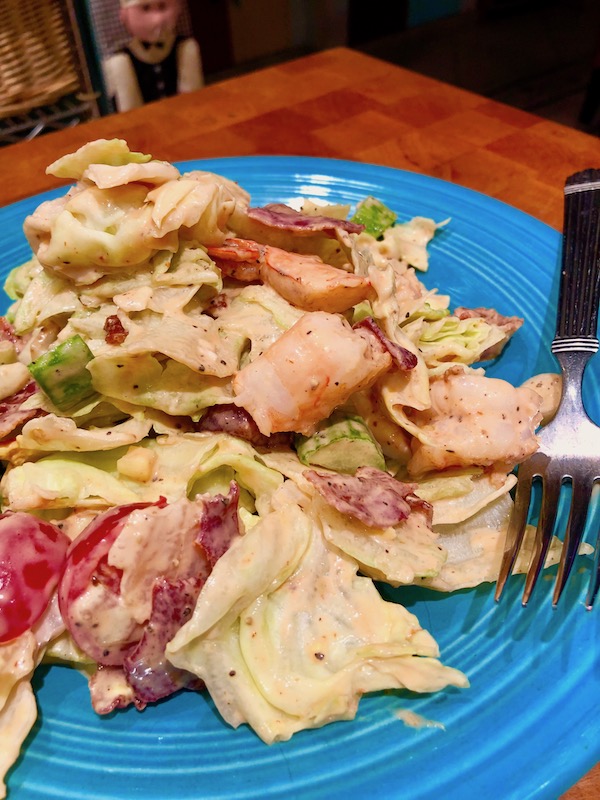 A plateful of Jimmy's Milan Salad