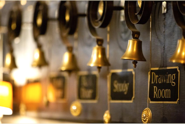 The Biltmore Hosts Downton Abbey Exhibit the bells.