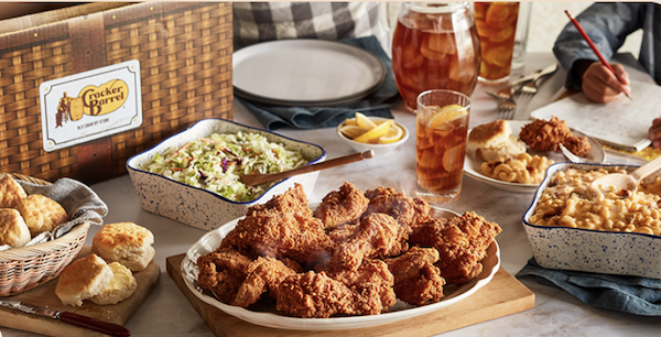 Fried chicken, coleslaw and iced tea from Cracker Barrel Restaurants turn 50!