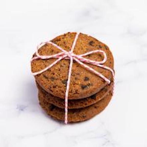A stack of cookies tied with string from Fun Camping Essentials