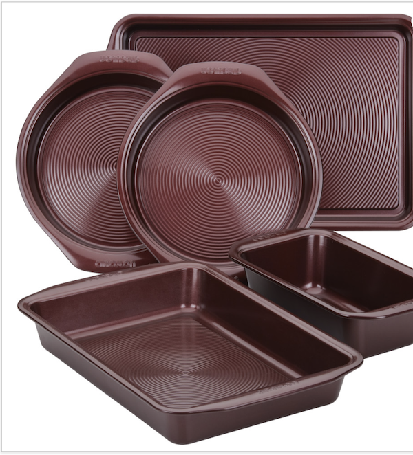 A 5 piece baking set in Merlot is one of the Best Valentine's Gifts for Cooks