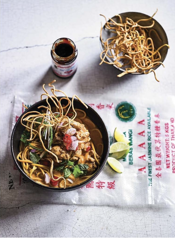 A noodle bowl dish from My Asian Kitchen