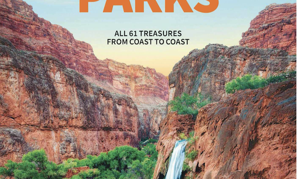 The front cover of Complete Guide to the National Parks