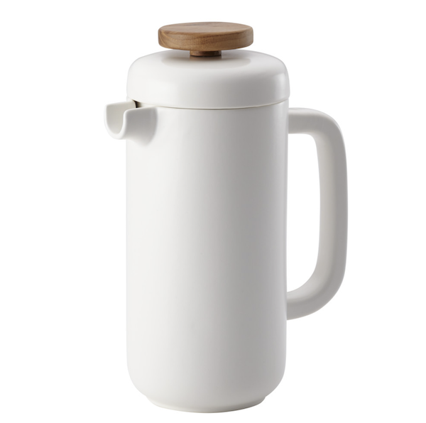 White ceramic French Press from Awesome Mothers Day Gifts