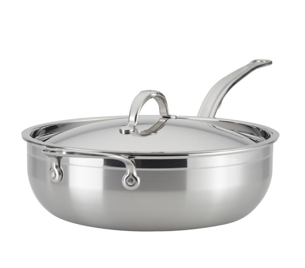 A covered deep essential pan from Awesome Mothers Day Gifts