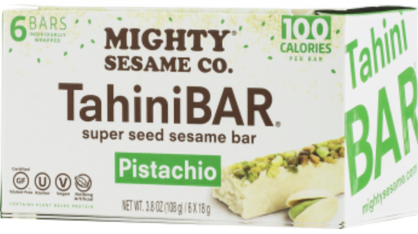 A box of Yummy Tahini Bars
