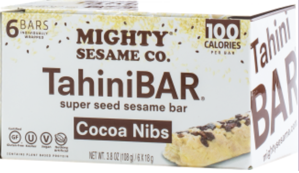 A box of Yummy Tahini Bars