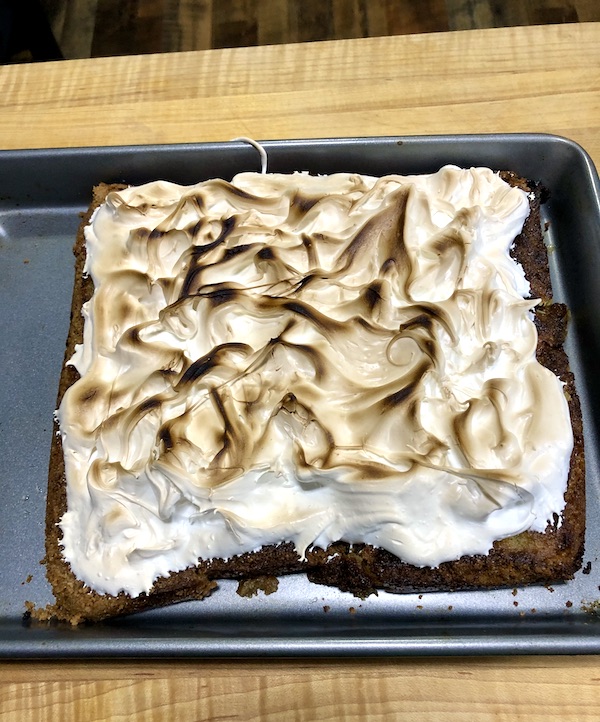 Deeply toasted meringue on a cookie crust from RVing With Family