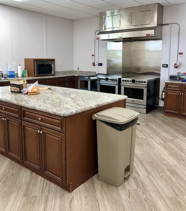 Sunkissed Village RV Resort commercial kitchen