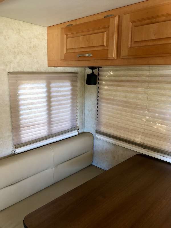An RV dinette from RV Renovations Complete The Big Reveal