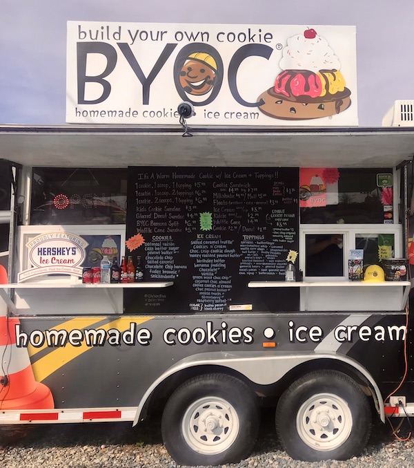 Maryland and Virginia Beaches ice cream stand