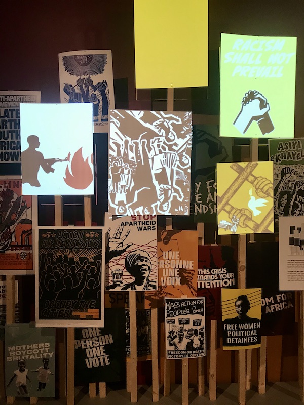 African artwork at the Holocaust Museum Houston