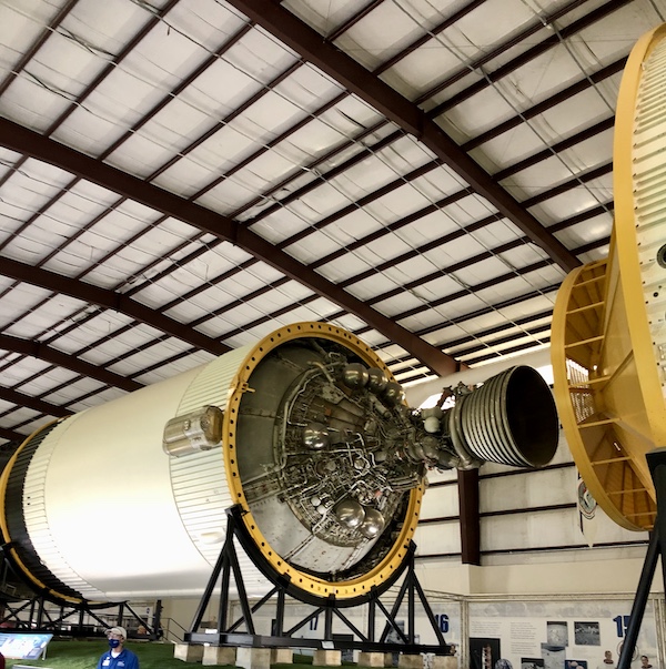 Stage 4 of the Saturn V rocket at NASA Space Center Houston