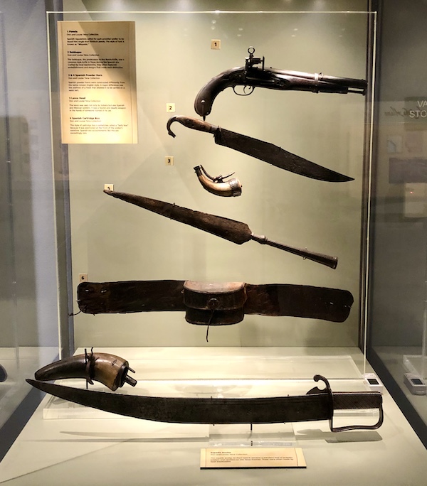 Antique weaponry display helps us Remember the Alamo