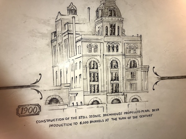 A drawing of an expansion to the brewery in The Pearl in San Antonio