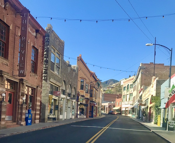 An old time downtown in Bisbee from Bisbee Tombstone and Boot Hill in Arizona