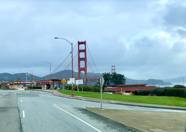 A highway leading to the Golden Gate Bridge and A Day with Friends in Windsor California