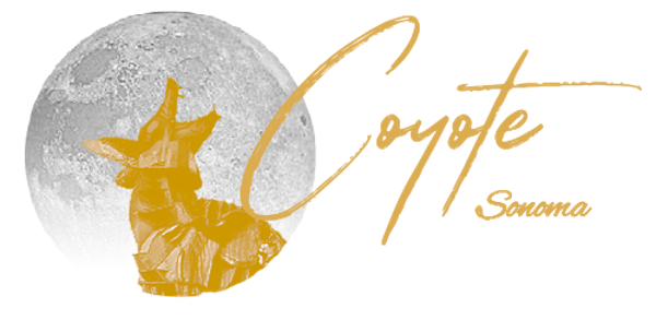 The logo for Coyote Sonoma in Healdsburg CA