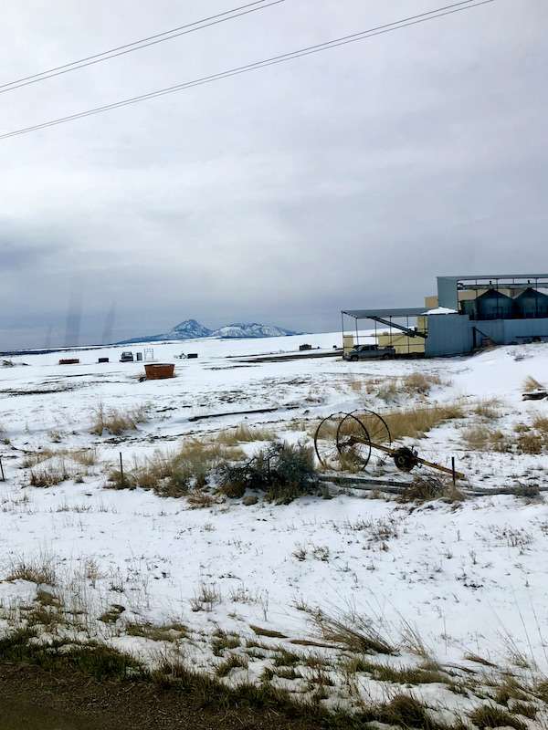 Highlights of Amarillo Texas include the drive there as we drove through snow in Cahone CO.