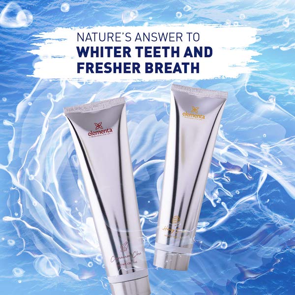 Two silver tubes of toothpaste on a blue background from 15 Best Gifts for Foodies and RVers