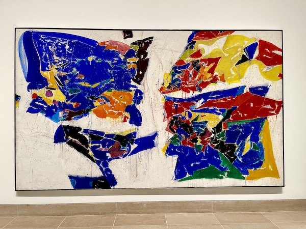 A colorful oil painting at the Dallas Museum of Art