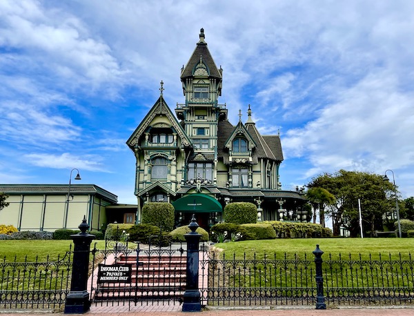 A huge Victorian mansion with landscaping along the California Northern Coast Part II