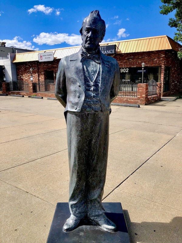 Statue of James Buchanan in Rapid City