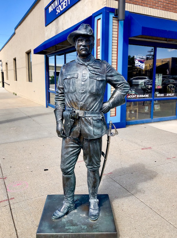 Statue of Theodore Roosevelt in Rapid City