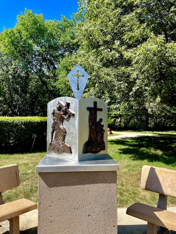Religious station at Trinity Heights Sioux City IA