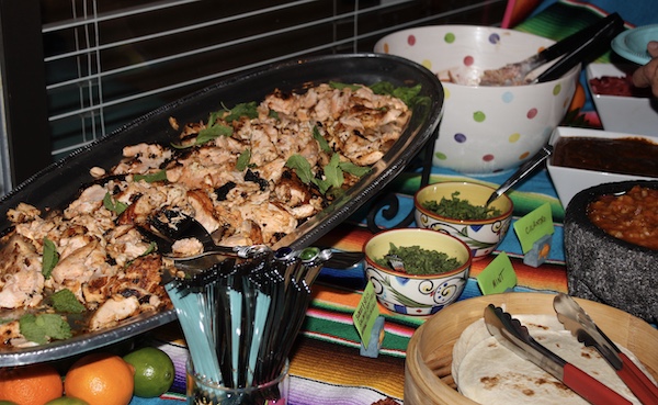 All of the fixings for making your own tacos, one of 8 Ways to Celebrate With Food