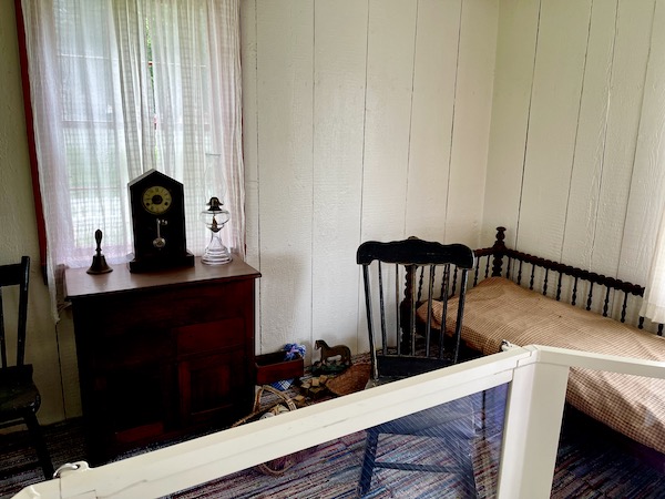 Sitting area in the Hoover home