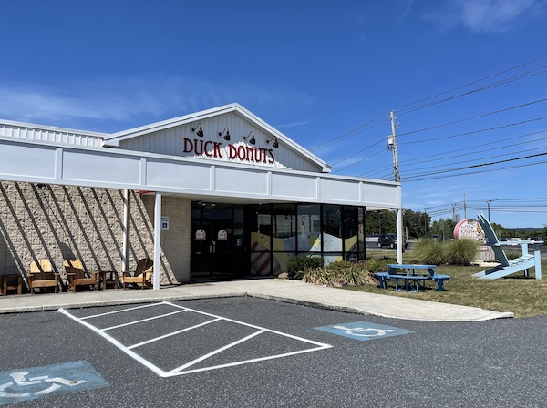 Contemporary building houses Duck Donuts Mechanicsburg PA