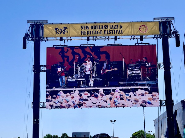More performances at the Festival Stage at New Orleans Jazz and Heritage Festival