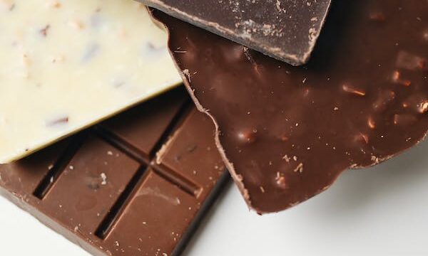 4 different chocolate bars that are part of 10 unique candy bars from around the world