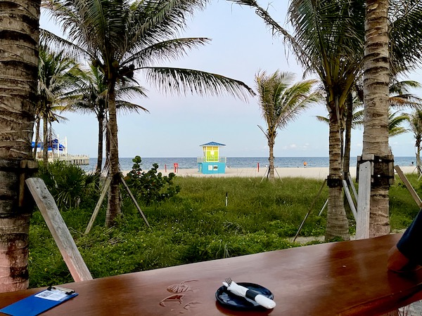 South Florida beach, ocean and palm trees are part of my 3 Years RVing Year 1 Recap