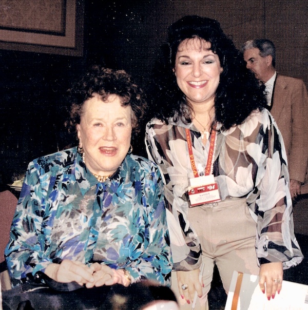 Photo of Julia Child and me from 1991 is part of my Homage to Julia Child