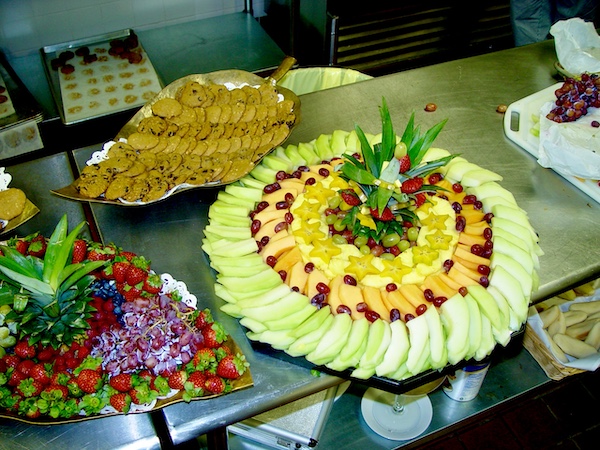 I Love to Feed People fruit trays and pastry platters