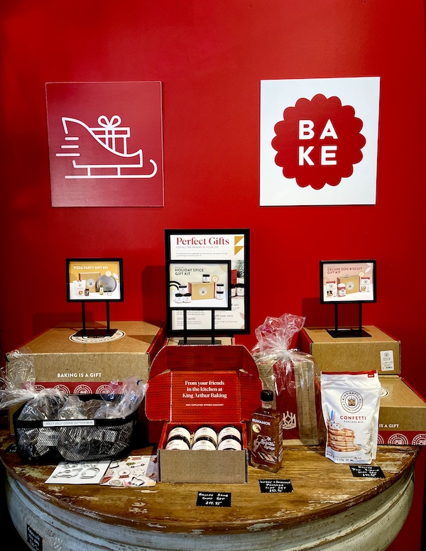 For the bakers on your shopping list lots of goodies for sale.