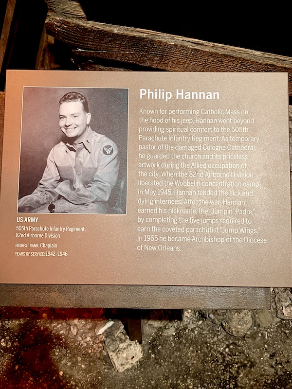 Photo of a man who was a chaplain during WW2