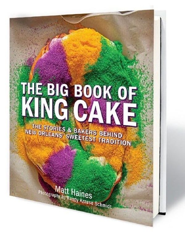 Book cover with a King Cake on it at SoFab NOLA is So Fabulous!